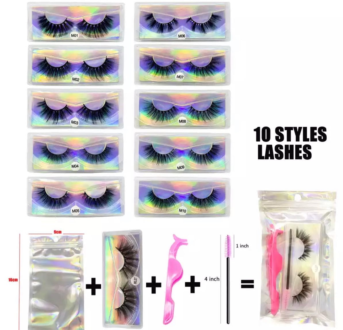 Mink eyes lashes